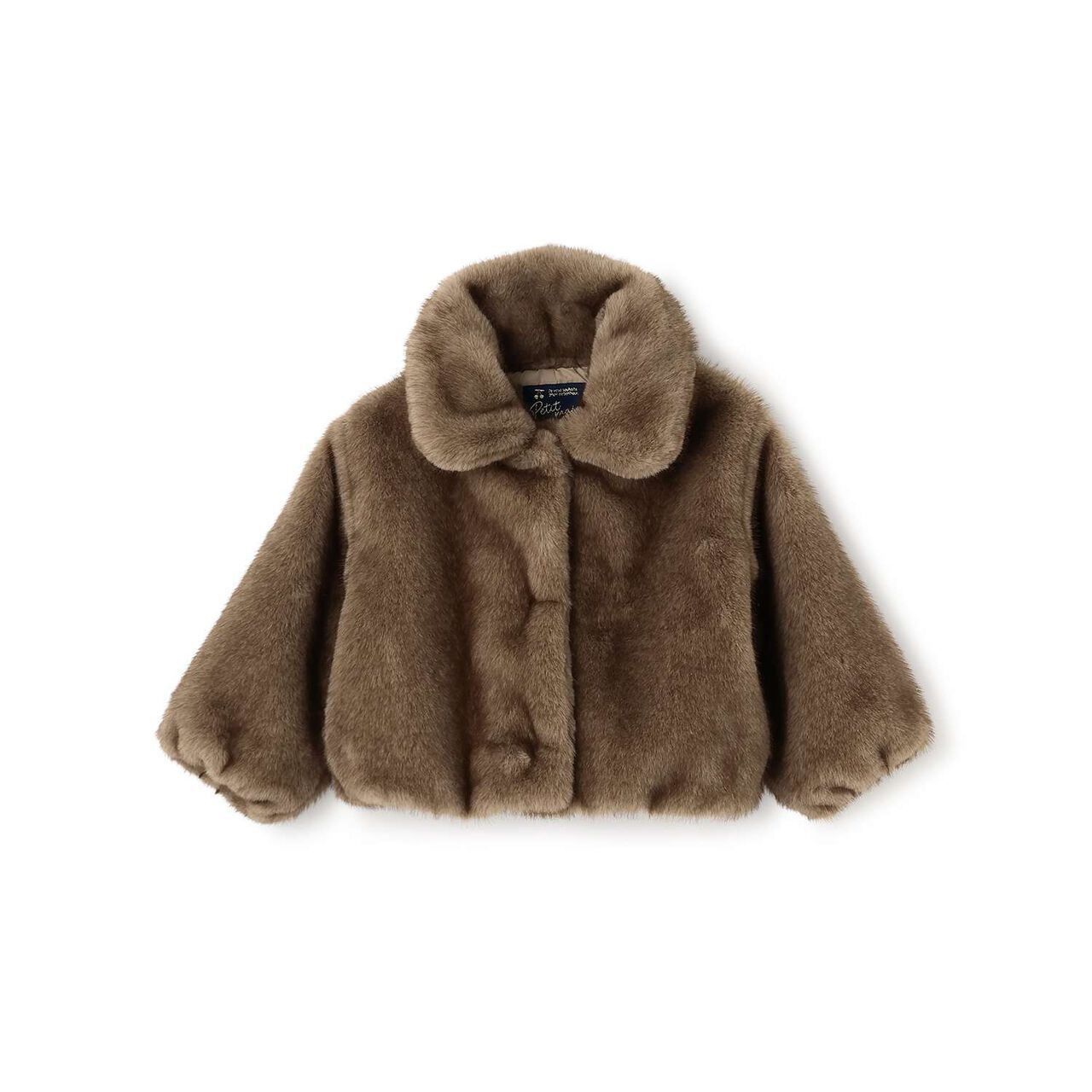 [Link] Faux Fur Jacket,Mocha tea, large image number 0