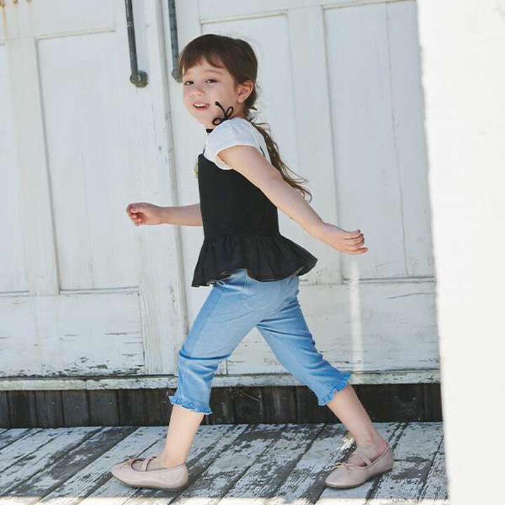 Rose Peplum T-Shirt,Light pink, medium image number 1