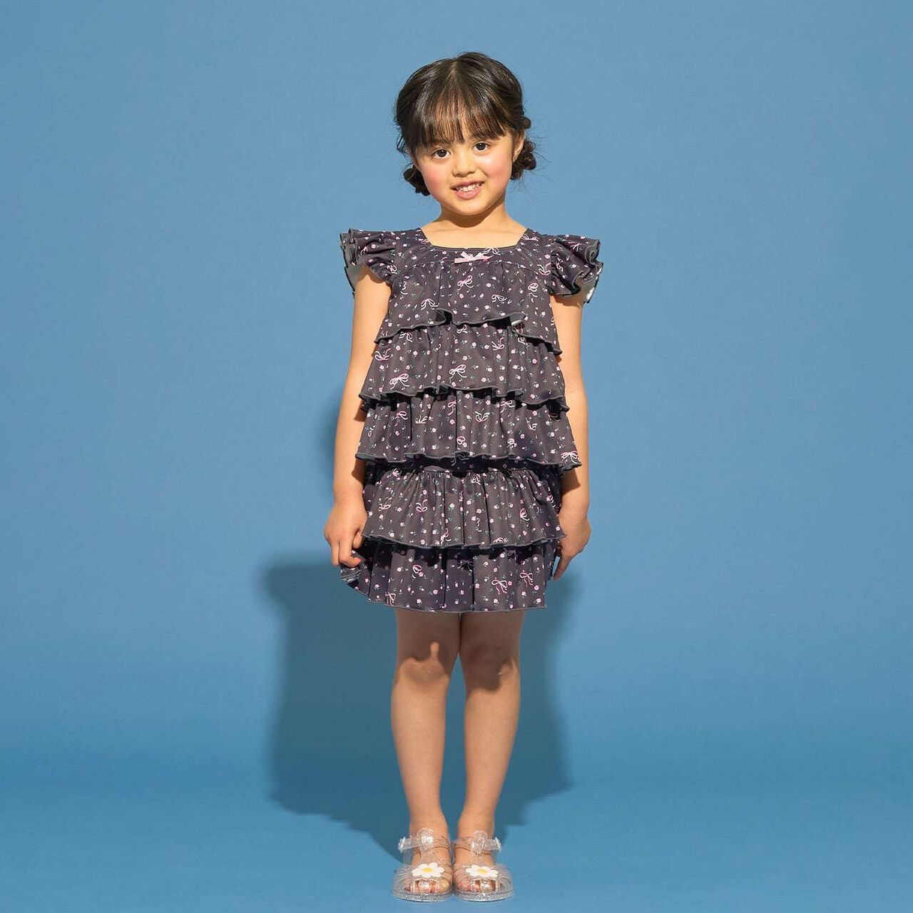 [SWIM] [UV Protection] Tiered Top & Tiered Skirt Separate Swimsuit,Lavender, large image number 23