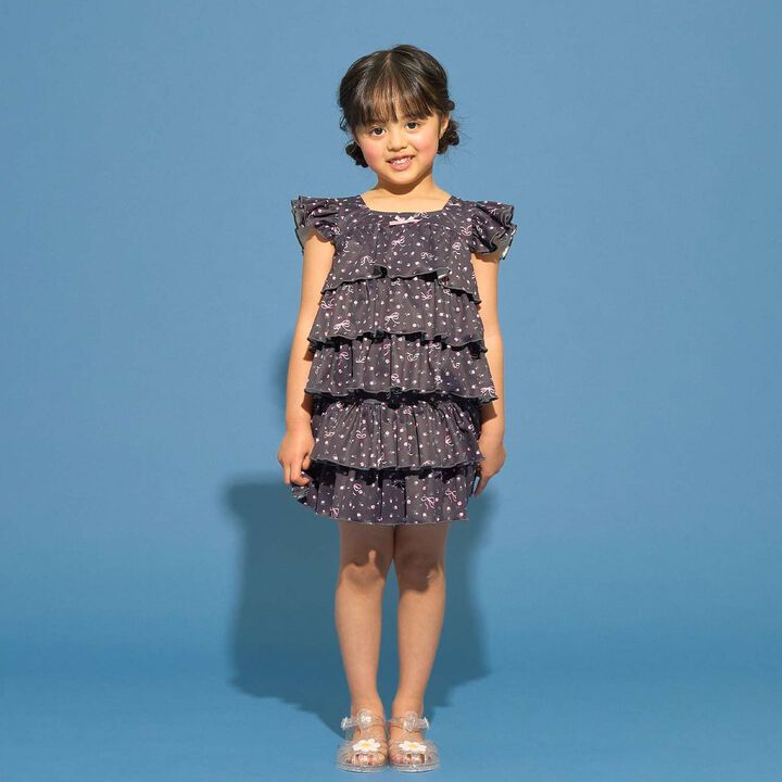 [SWIM] [UV Protection] Tiered Top & Tiered Skirt Separate Swimsuit,Lavender, medium image number 23