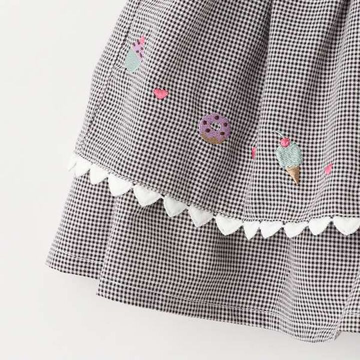 Frill Culottes,Black, medium image number 4