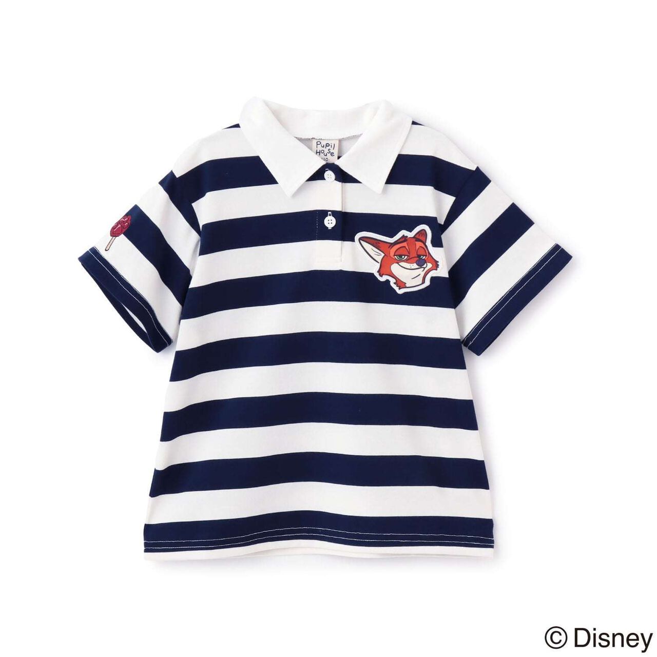 [Zootopia] Polo Shirt,Pink, large image number 8