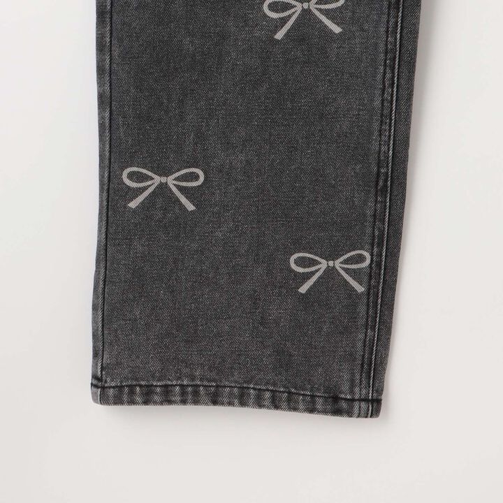 Ribbon Tie-Dye Pants,Gray, medium image number 8