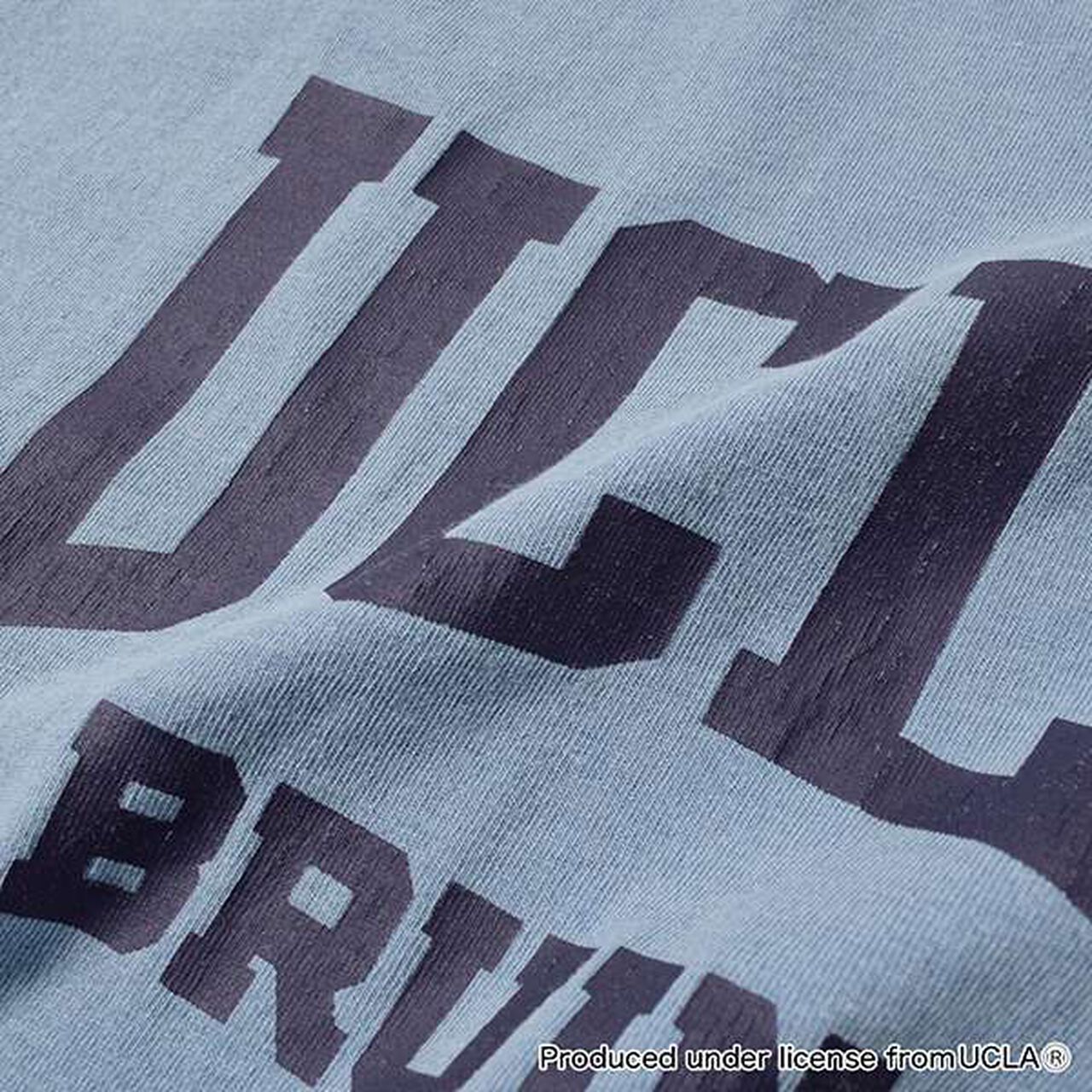 [UCLA] Cotton Front UCLA Logo Short Sleeve T-Shirt,Light blue, large image number 8