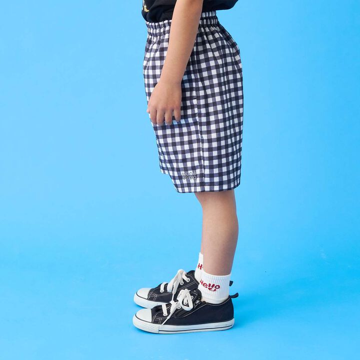 [Cool Touch] All-Over Pattern Half Pants,Black, medium image number 7