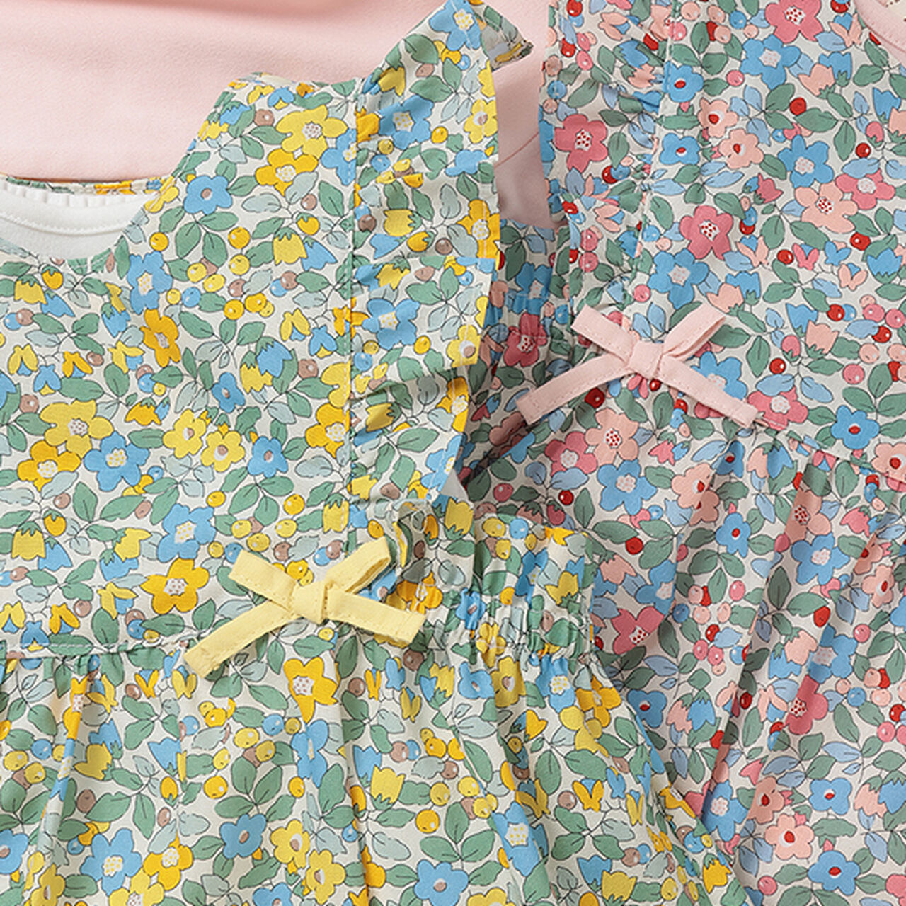 Bodysuit & Jumper Skirt,Pink, large image number 4