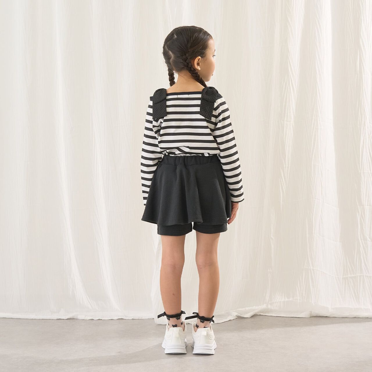Tomo Pants with Flare Skirt,Ivory, large image number 26
