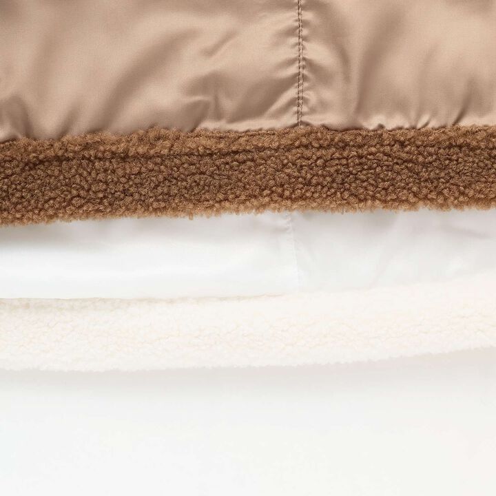 Ring Boa Short Duffle,Brown, medium image number 11