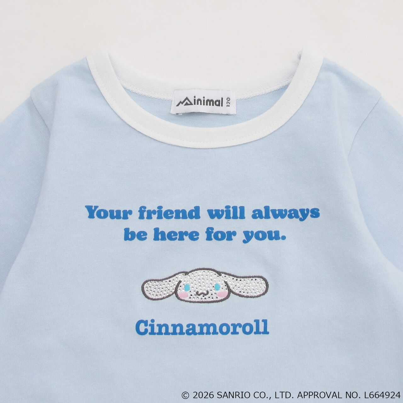 [Sanrio Characters] Ringer Long-Sleeve T-Shirt,Yellow, large image number 17