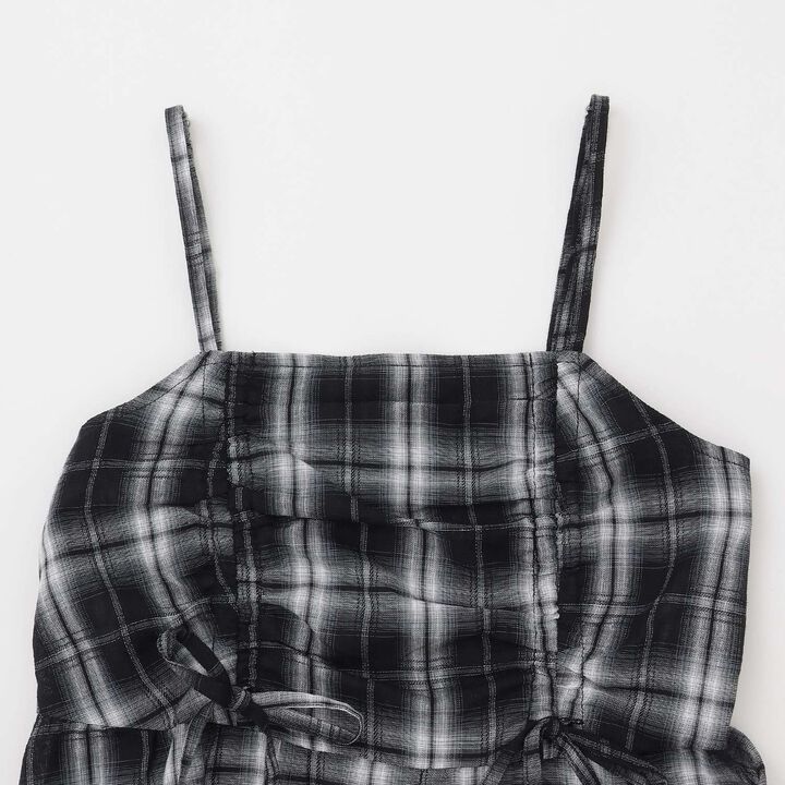 [LTXC/Antibacterial Deodorizing] Inner Lined Irregular Hem Camisole Tunic,Polka dots, medium image number 14