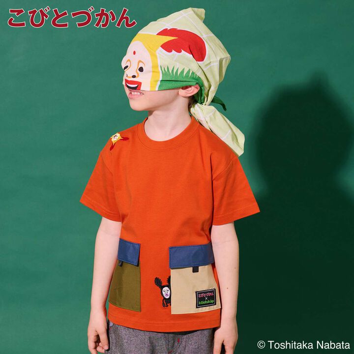[Kobito Zukan] Role-Play Tenugui Towel,Moss green, medium image number 15