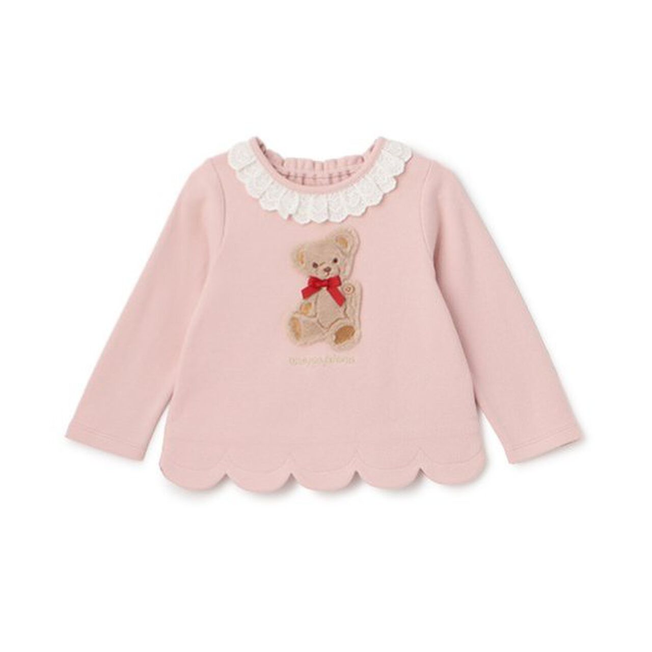 Teddy Bear Long-Sleeve T-Shirt,Light pink, large image number 10