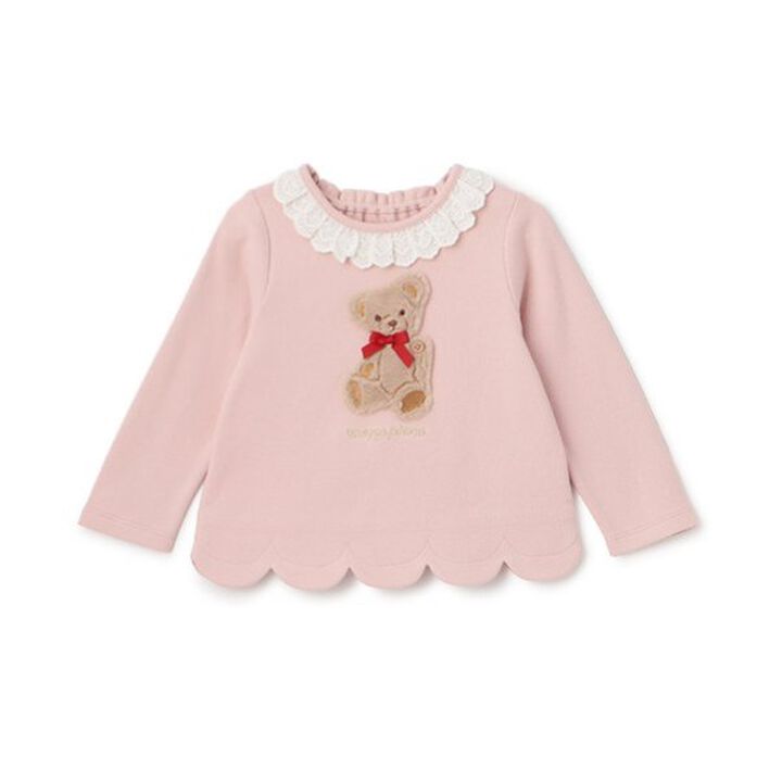 Teddy Bear Long-Sleeve T-Shirt,Light pink, medium image number 10