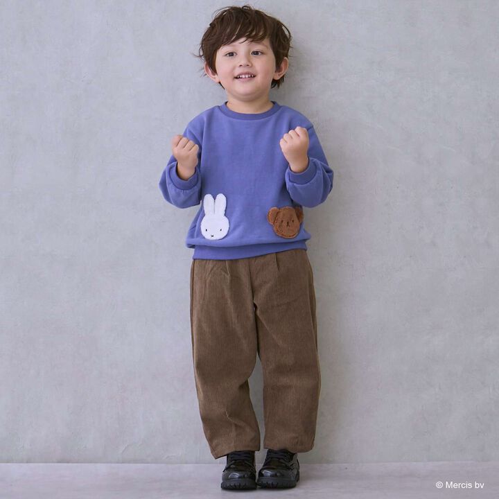 [Miffy] Motif Sweatshirt,Black, medium image number 9