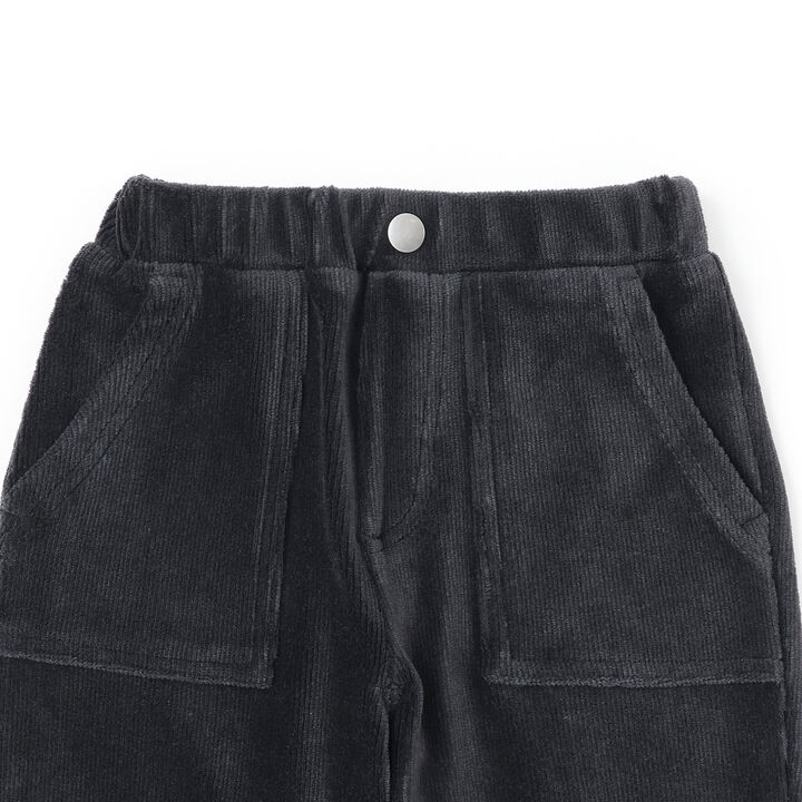 Cut Cord Baker Pants,Black, medium image number 8