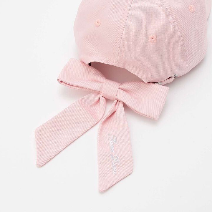 [UV Protection, Heat Shield, Cool Sensation] Back Ribbon Cap,Black, medium image number 3