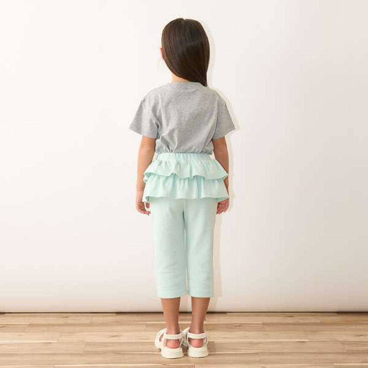 Soft Cotton Assorted Ribbon Motif Printed T-Shirt,Light blue, large image number 7