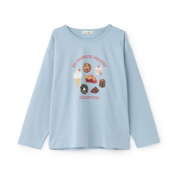 [100% Cotton] Muteki T. [Stain Resistant/Quick-Dry/UV] 8-Pattern A-Line T-Shirt,Navy, medium image number 21