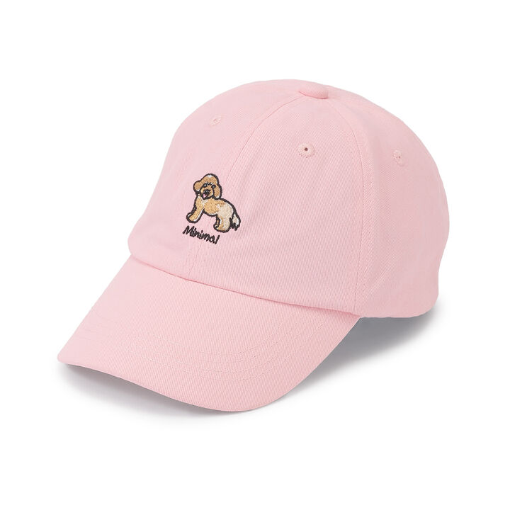 [Benrenovitz] Assorted Dog Embroidery Cap,Beige, medium image number 11
