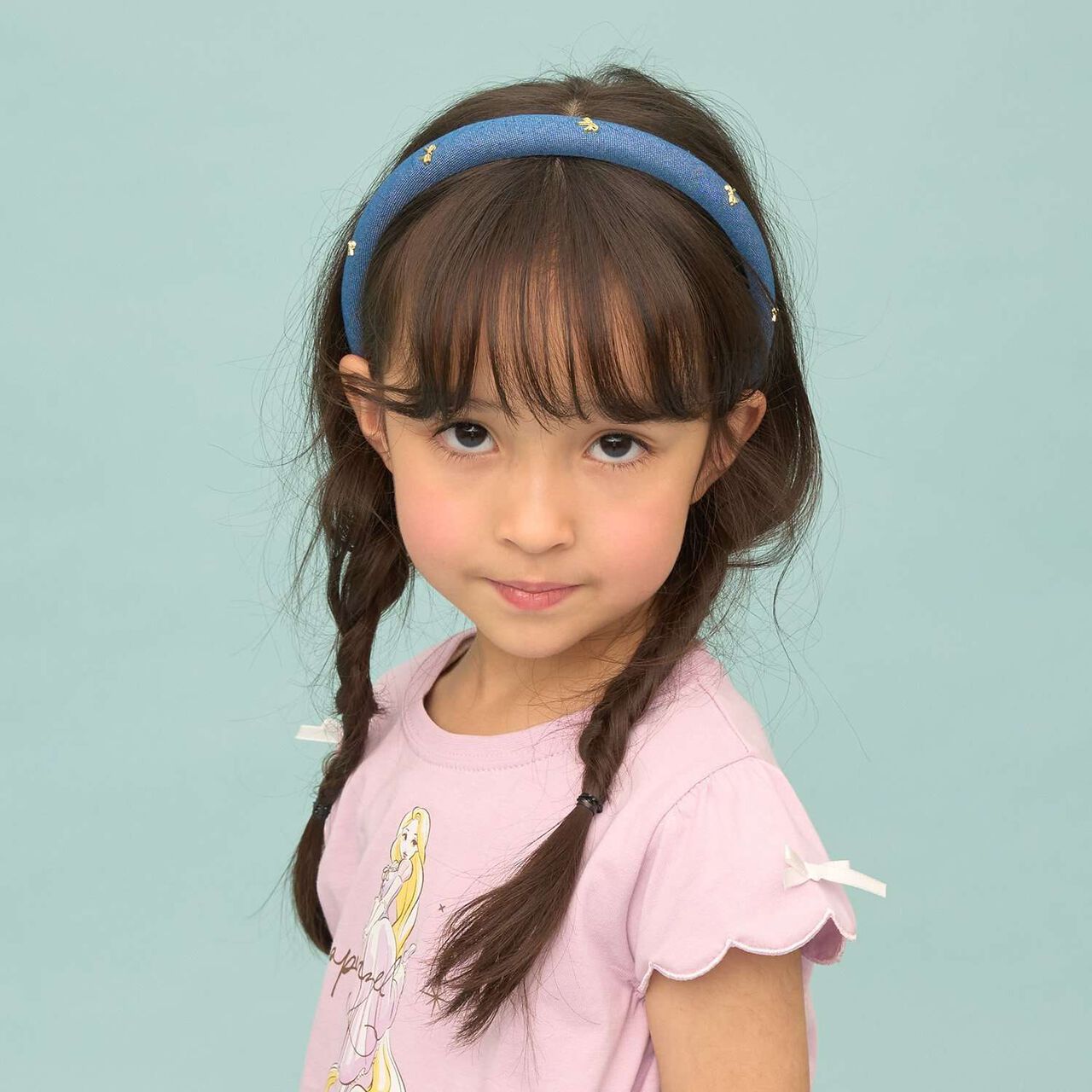 Ribbon Motif Headband,Blue, large image number 6