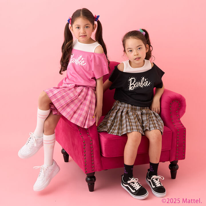 [Stain-resistant and Water-repellent] Layered Look T-Shirt [Barbie],Sax blue, medium image number 27