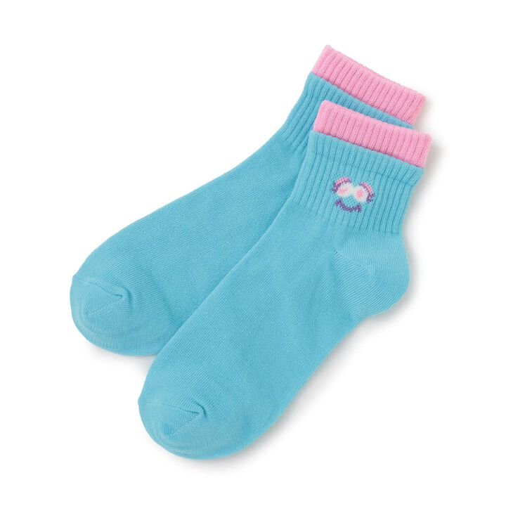 Bi-Color Monster Crew Socks,, medium