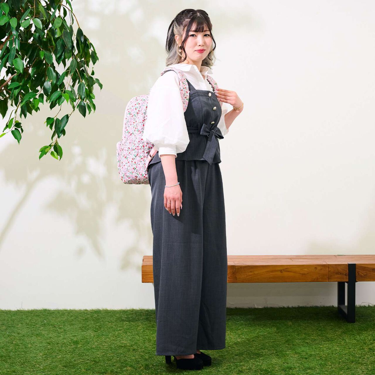 [Cath Kidston] Mothers' Backpack Approx. 23L Capacity,Off white, large image number 3