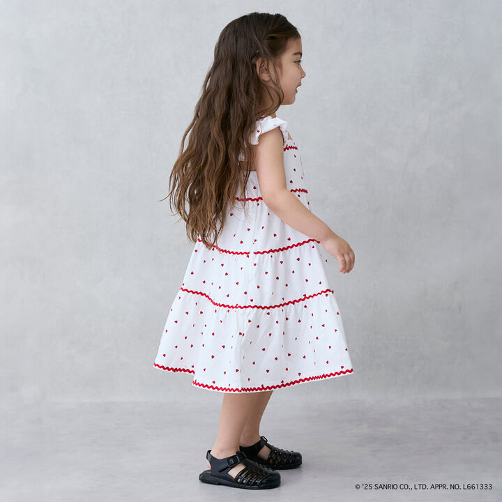 [Sanrio Characters] Cut Tiered One-Piece Dress,Light pink, medium image number 2