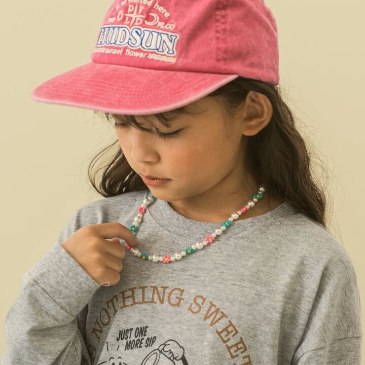 [D Select] Floral Bead Necklace,, medium
