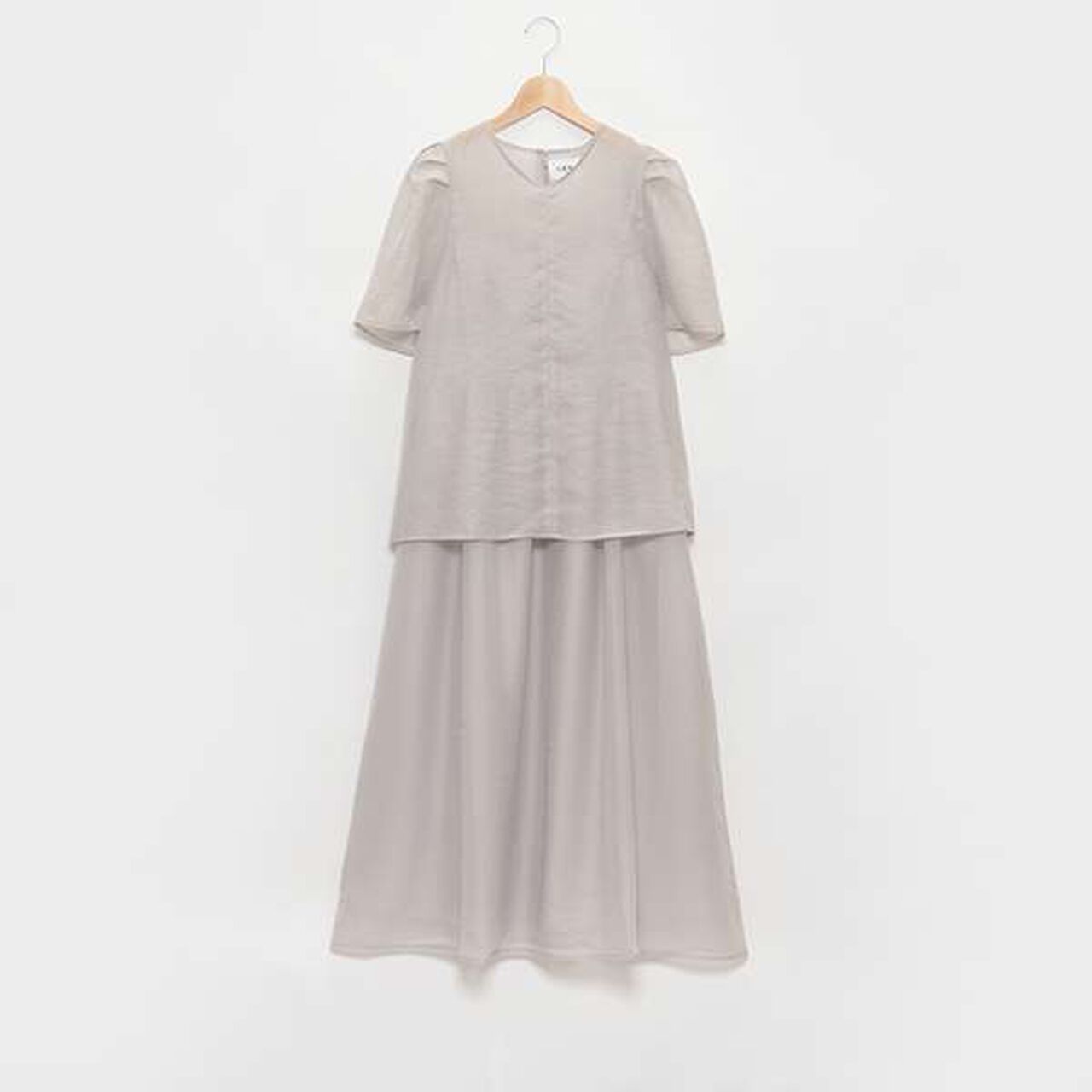 [LADIES] Bustier Dress Set,Gray, large image number 13