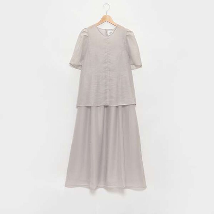 [LADIES] Bustier Dress Set,Gray, medium image number 13