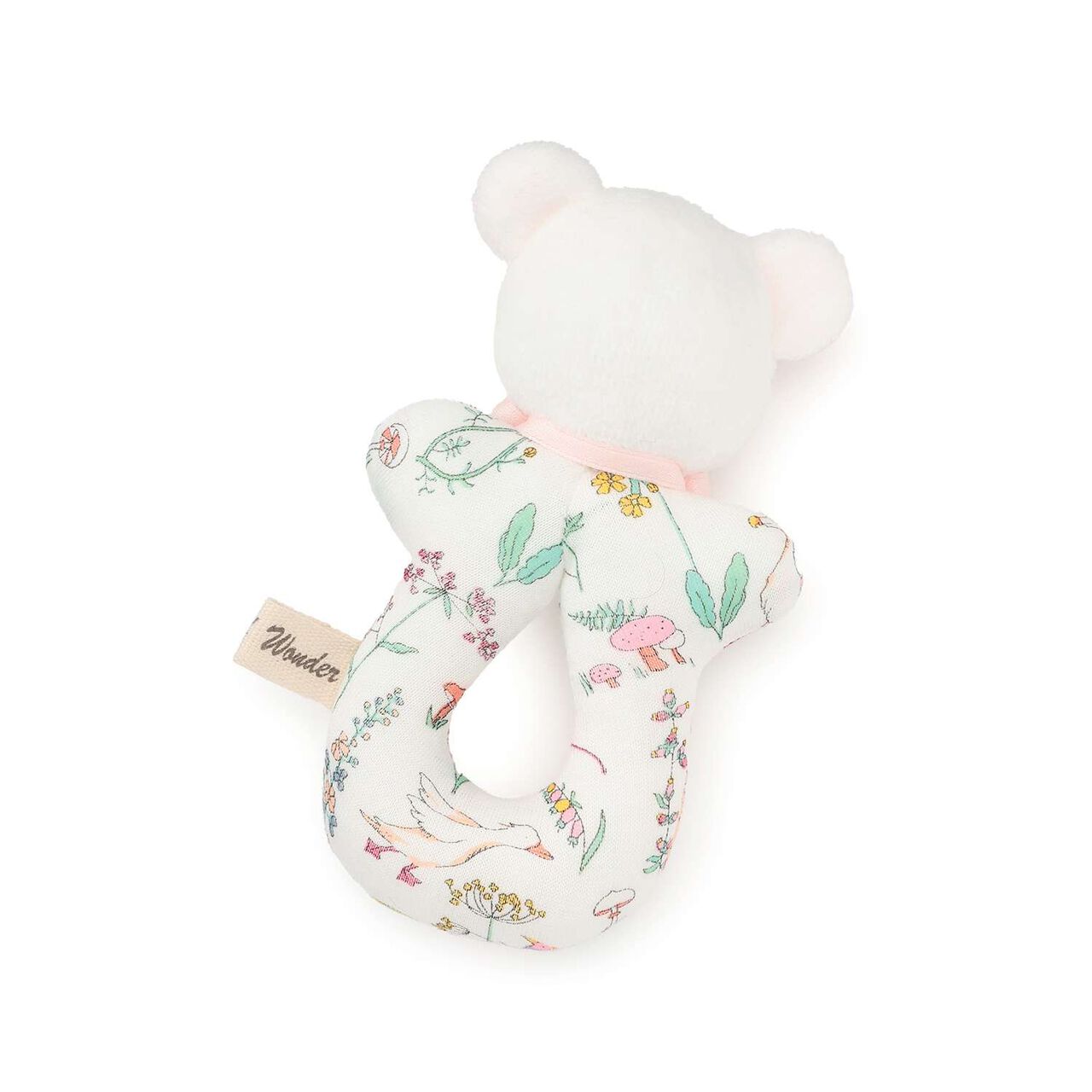 THEO Ring Rattle [Made in Japan],Blue, large image number 1