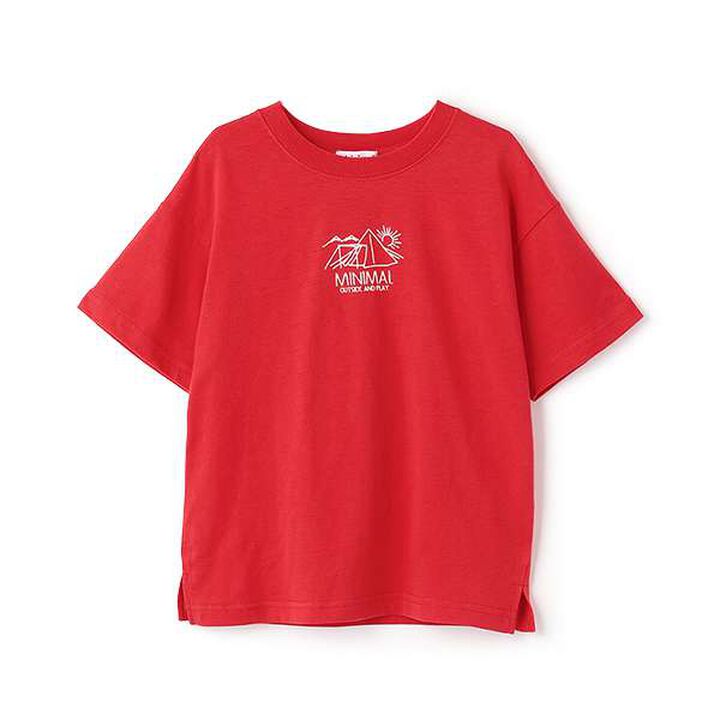 [Stain-Resistant & Water-Repellent] Assorted Outdoor Print T-Shirt,Lilac, medium image number 10