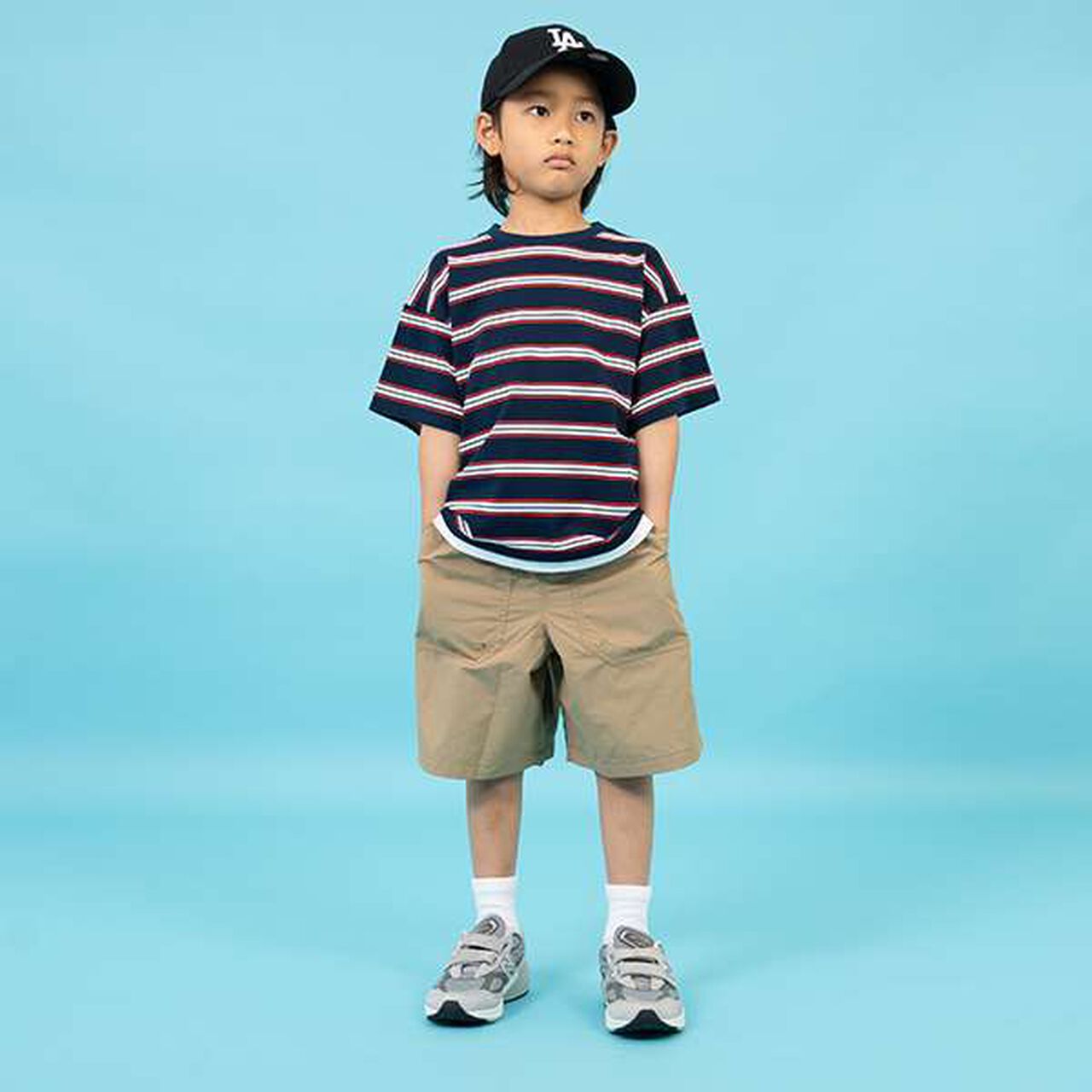 [SKIT0LY] Water-Repellent Nylon Washer Baker Half Pants,Beige, large image number 9