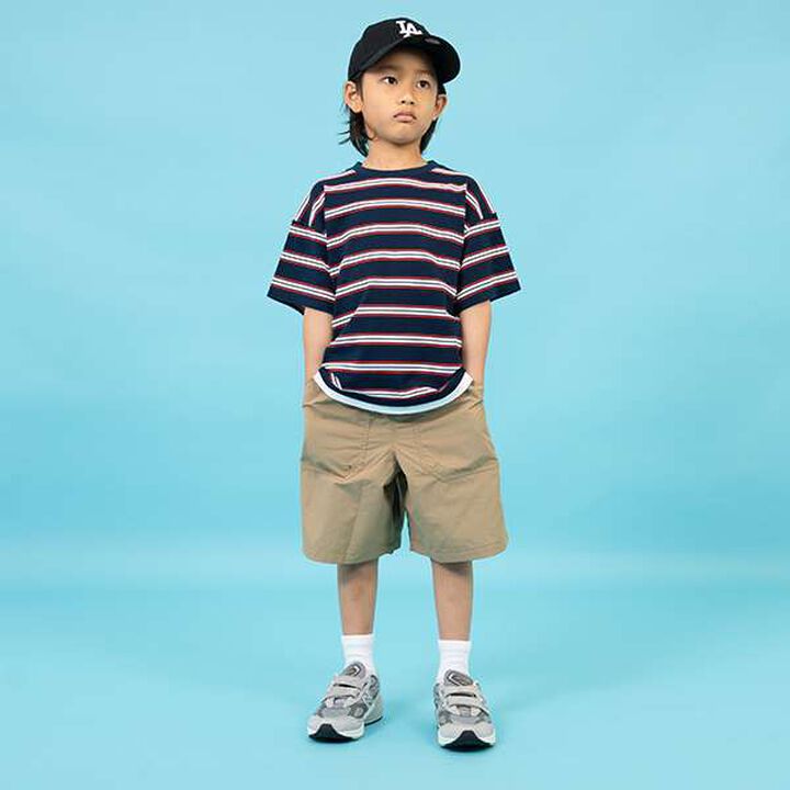 [SKIT0LY] Water-Repellent Nylon Washer Baker Half Pants,Beige, medium image number 9