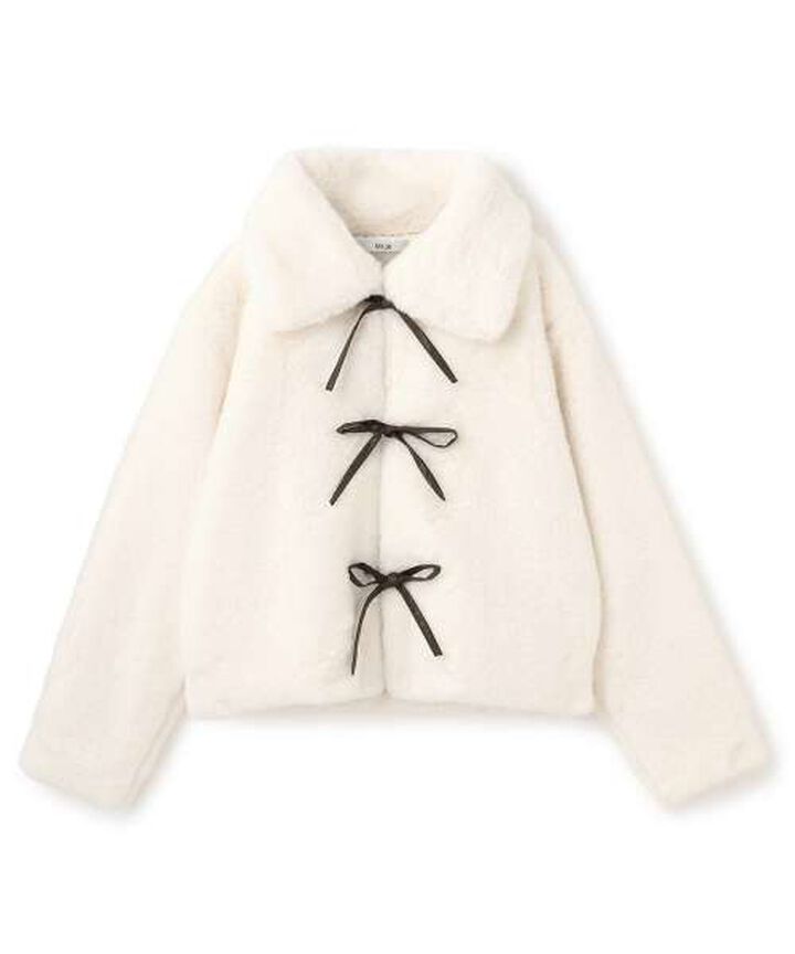 Short Fur Coat [Korean Fashion],Beige, medium image number 3