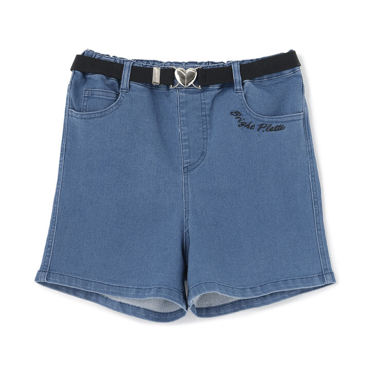 Shorts with Belt,Black, medium image number 17