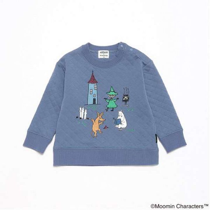 [MOOMIN] Moomin Valley Sweatshirt,Beige, medium image number 1
