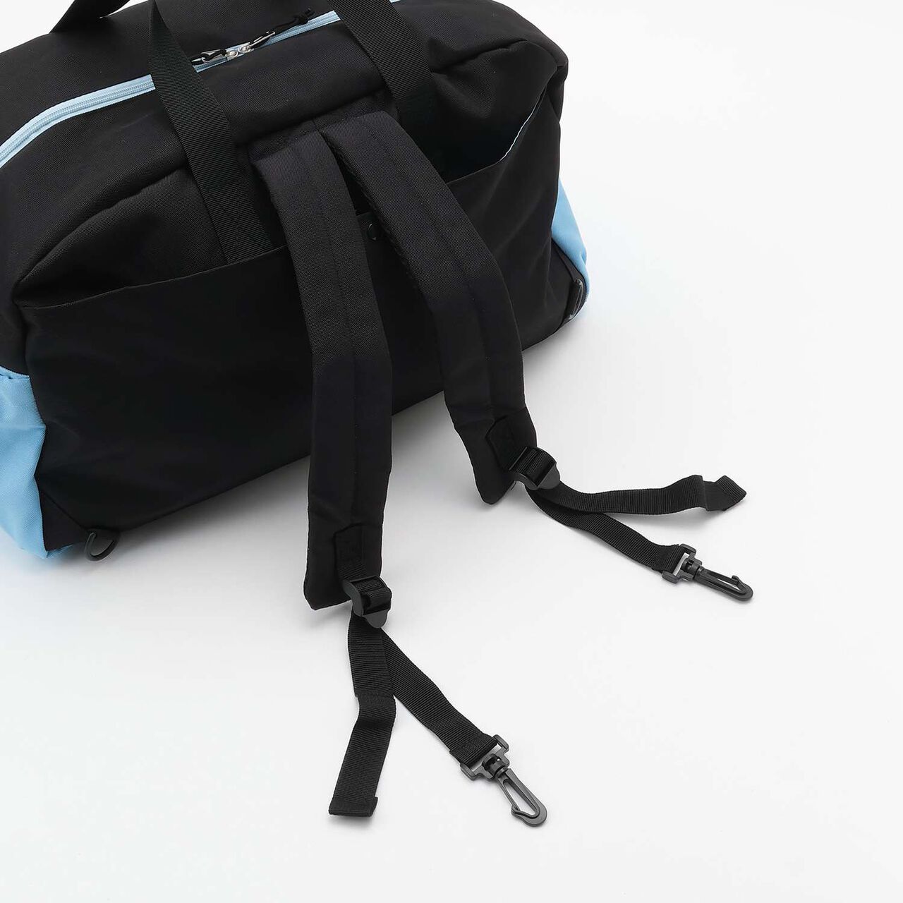 [43L Water Repellent 3WAY Boston Backpack with Flasher],Sax blue, large image number 6
