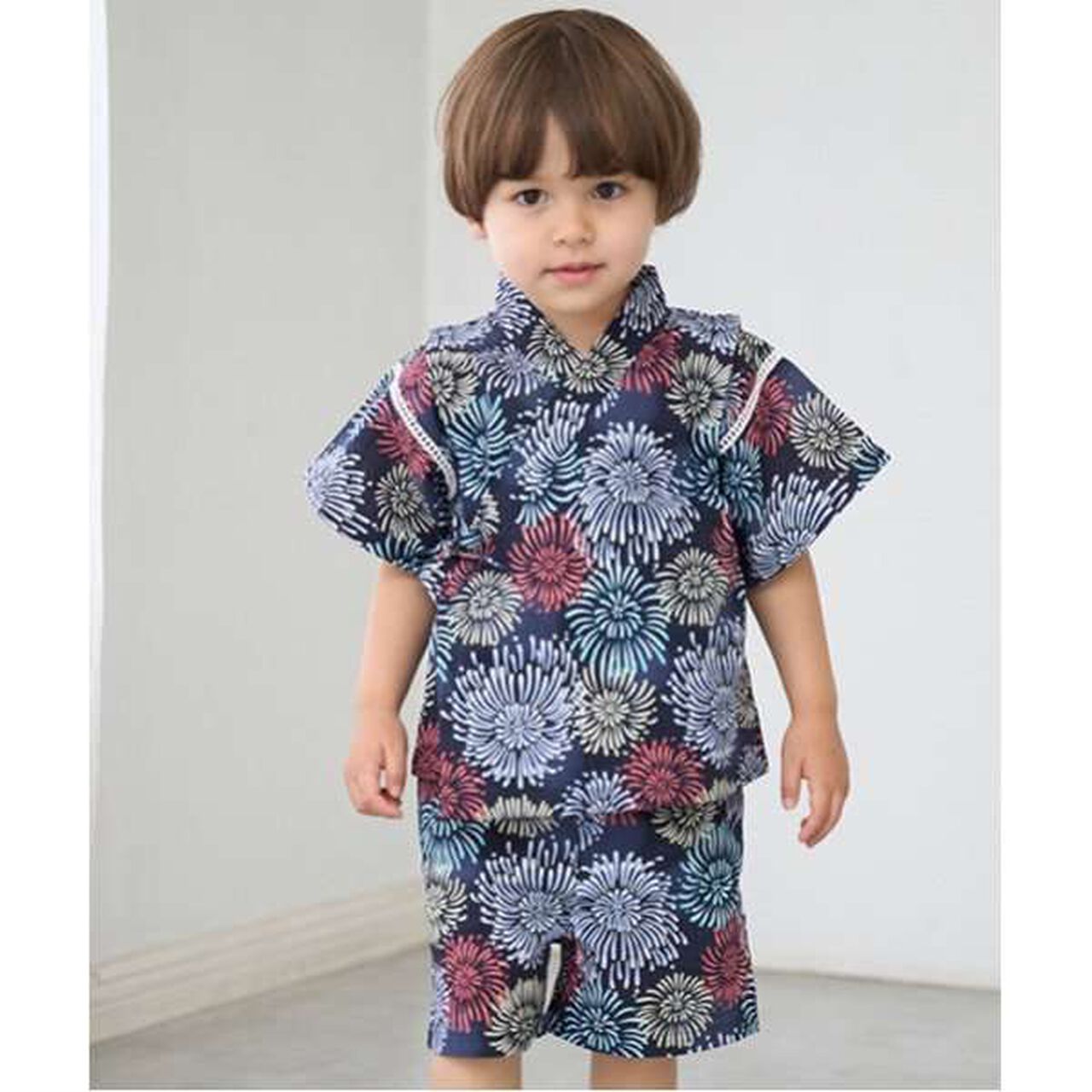 Boys Assorted Jinbei,Blue, large image number 5