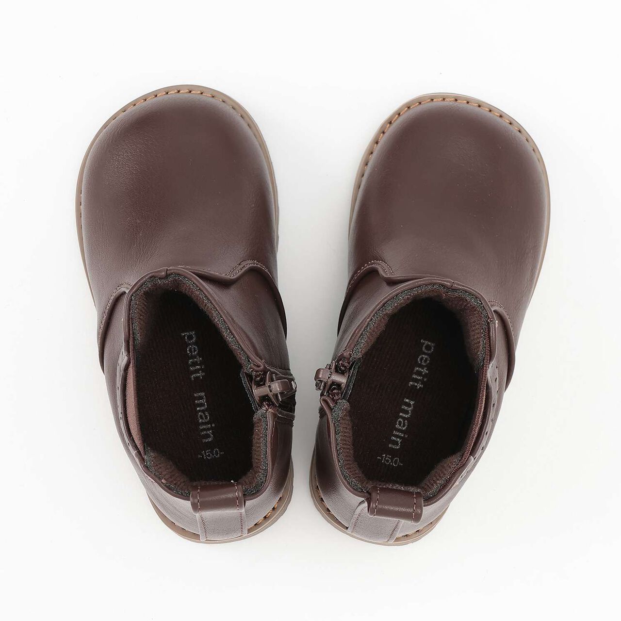 Side Gore Boots,Dark brown, large image number 4