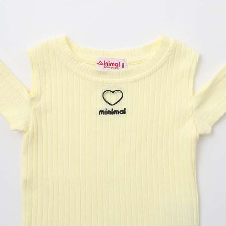 Off-Shoulder T-Shirt,Sax blue, medium image number 2