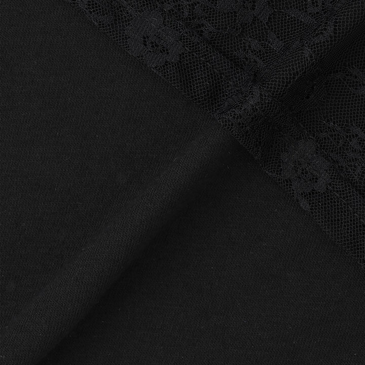 Lace Hoodie + Tank Top Set,Black, medium image number 9