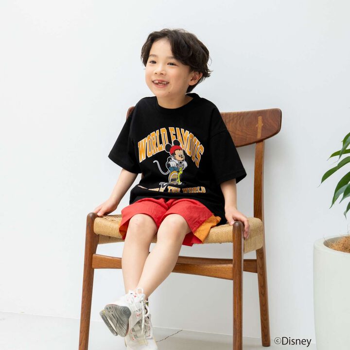 [Parent-Child Matching] [Disney] Sports Short-Sleeve T-Shirt,White, medium image number 8
