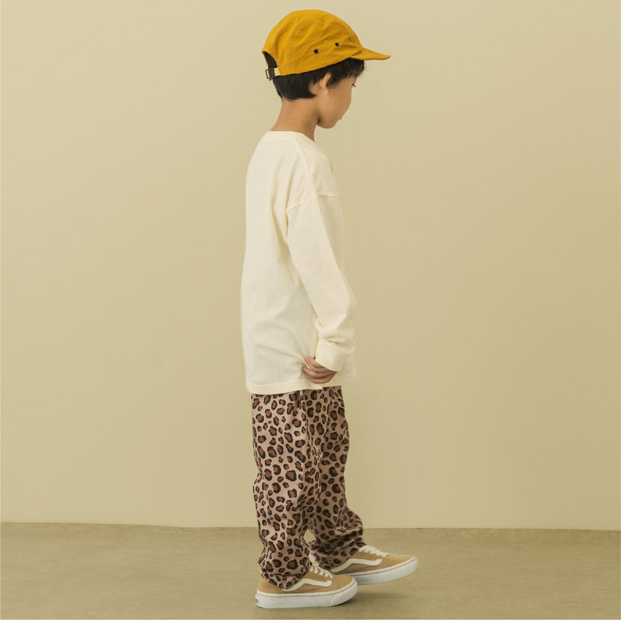 [Parent-Child Matching] [365D.] OFUZAKE Wide Long-Sleeve T-Shirt,Navy, large image number 7