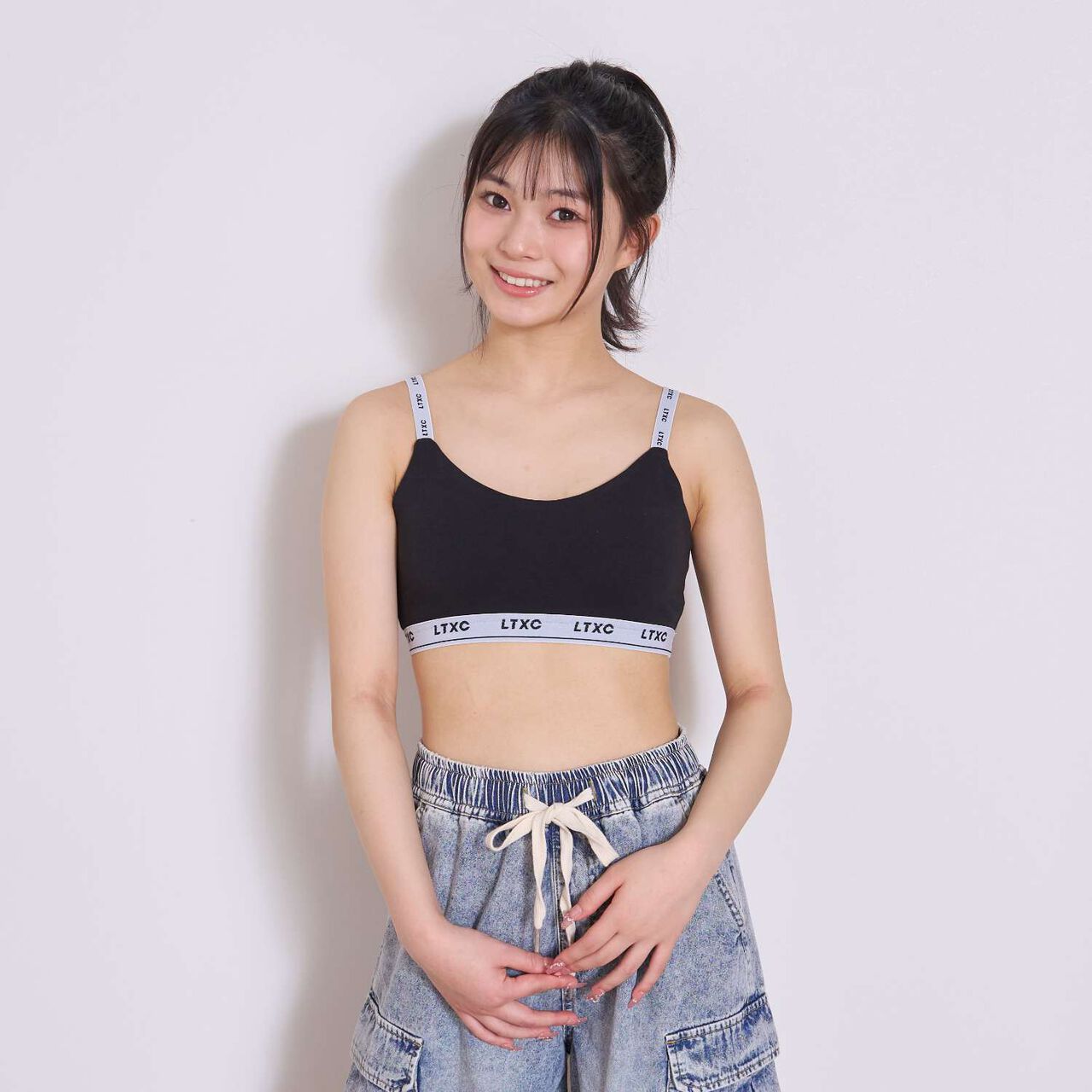 [LTXC] Logo String 2 Way Half Top,Off white, large image number 3