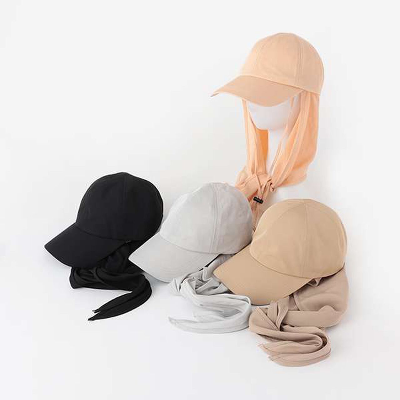[Reina Asami Collaboration] [LADIES] Code Cap,Beige, large image number 2