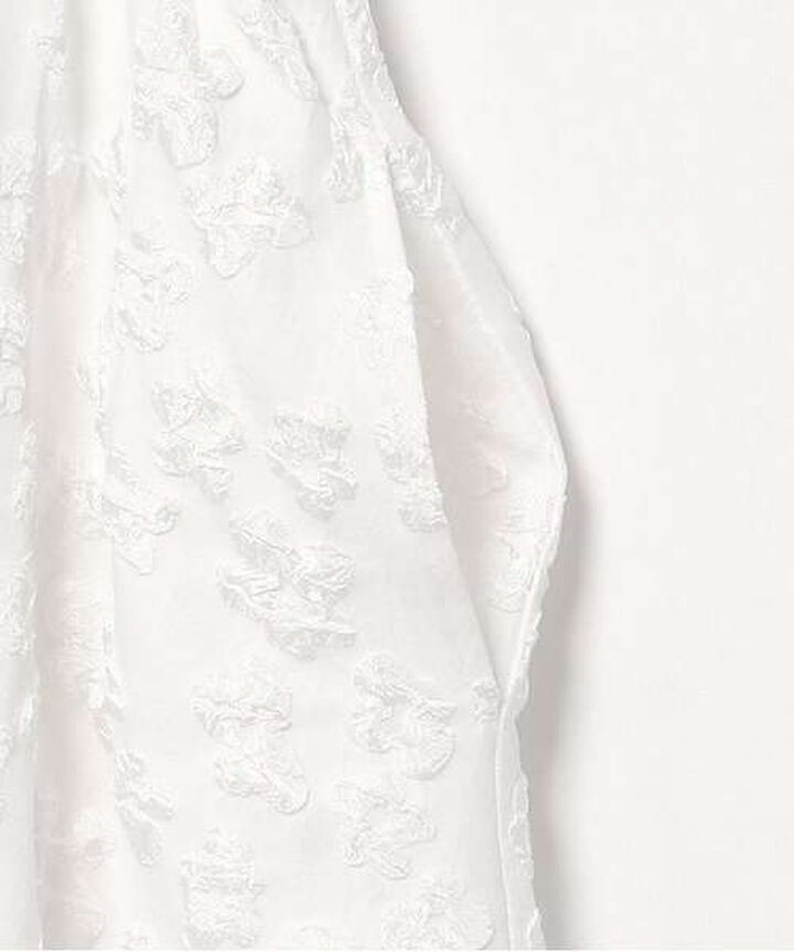 Flower Jacquard Camisole One-Piece Dress,Black, medium image number 8