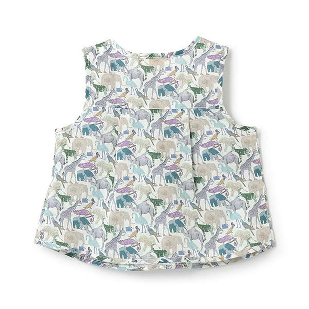 Q-For The Zoo Apron,Blue, large image number 1