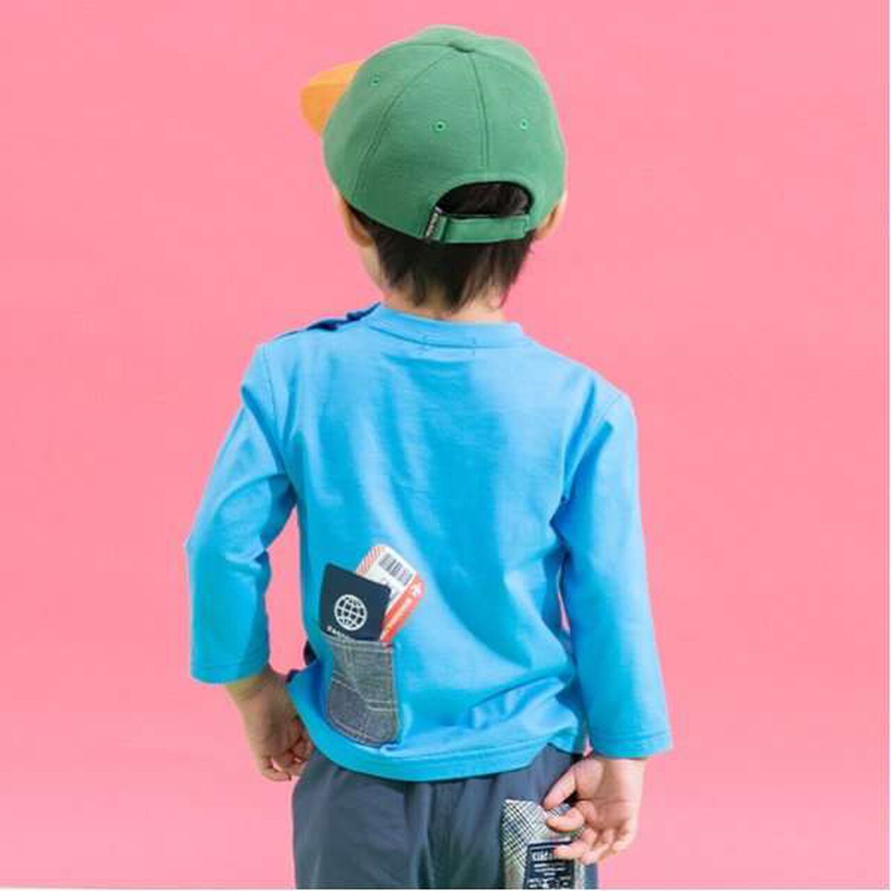 Sky Journey Long-Sleeve T-Shirt,Mustard, large image number 6